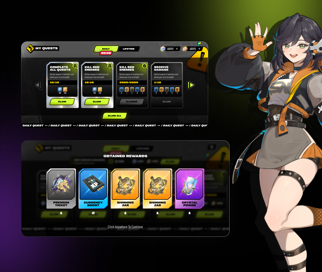 Rampage Game Quest