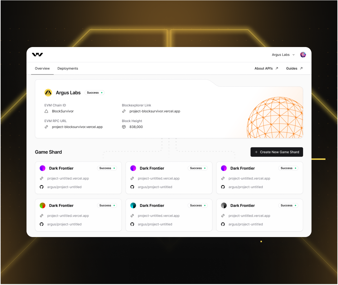 Web3 Game Deployer Engine